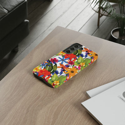 Premium Tough Spring Flowers Cute Phone Cases for Samsung S24, S23, S22, S21, S20, Plus and Ultra, Iphone 16 Pro Max,15, 14, 13, 12, 11, 10 - Studio40ParkLane