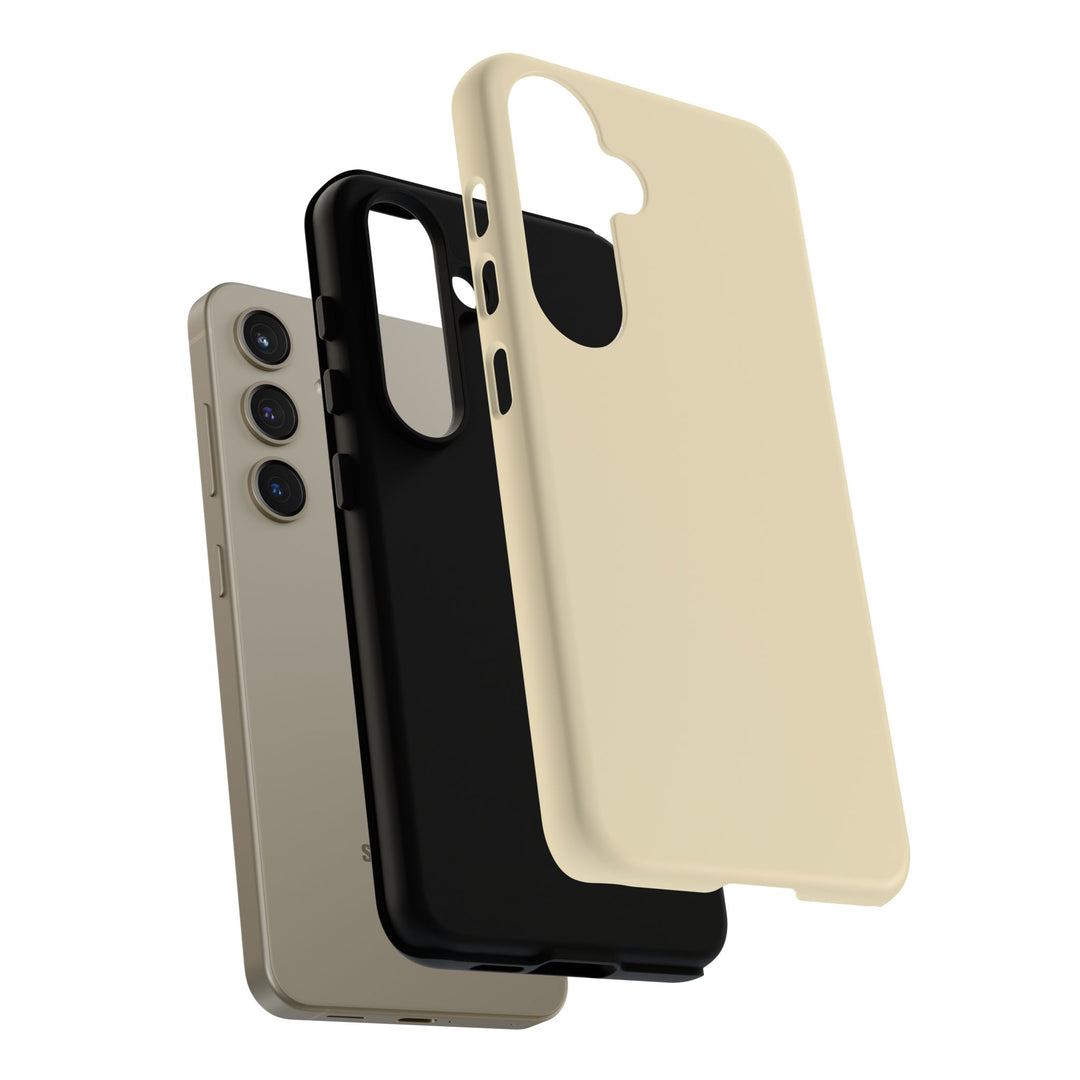 Premium Tough Pale Yellow Gift for Her Cute Phone Cases for Samsung S25 S24, S23, S22, S21, Iphone, 16, 15, 14, 13 Pro Max Ultra - Studio40ParkLane
