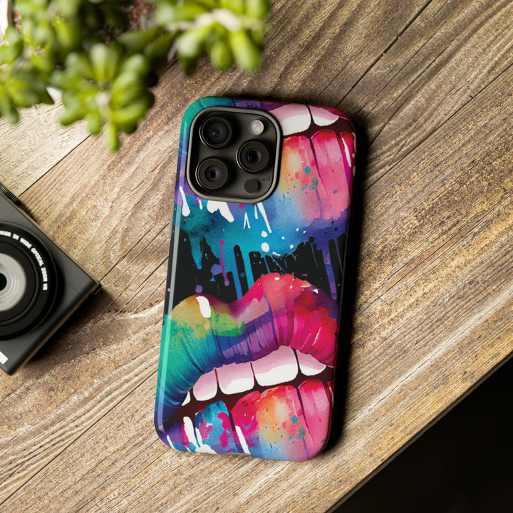Cute IPhone Case | iPhone 15 Case | iPhone 15 Pro Max Case, Iphone 14 Case, Iphone 14 Pro Max Case IPhone Case for Art Lovers, Lips Smile - Studio40ParkLane