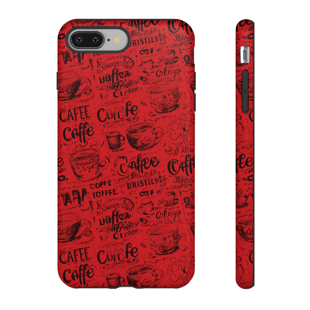 Cute IPhone Case | Red Black Coffee, iPhone 15 Case | iPhone 15 Pro Case, Iphone 14 Case, Iphone 14 Pro Max Case, Protective Iphone Case - Studio40ParkLane