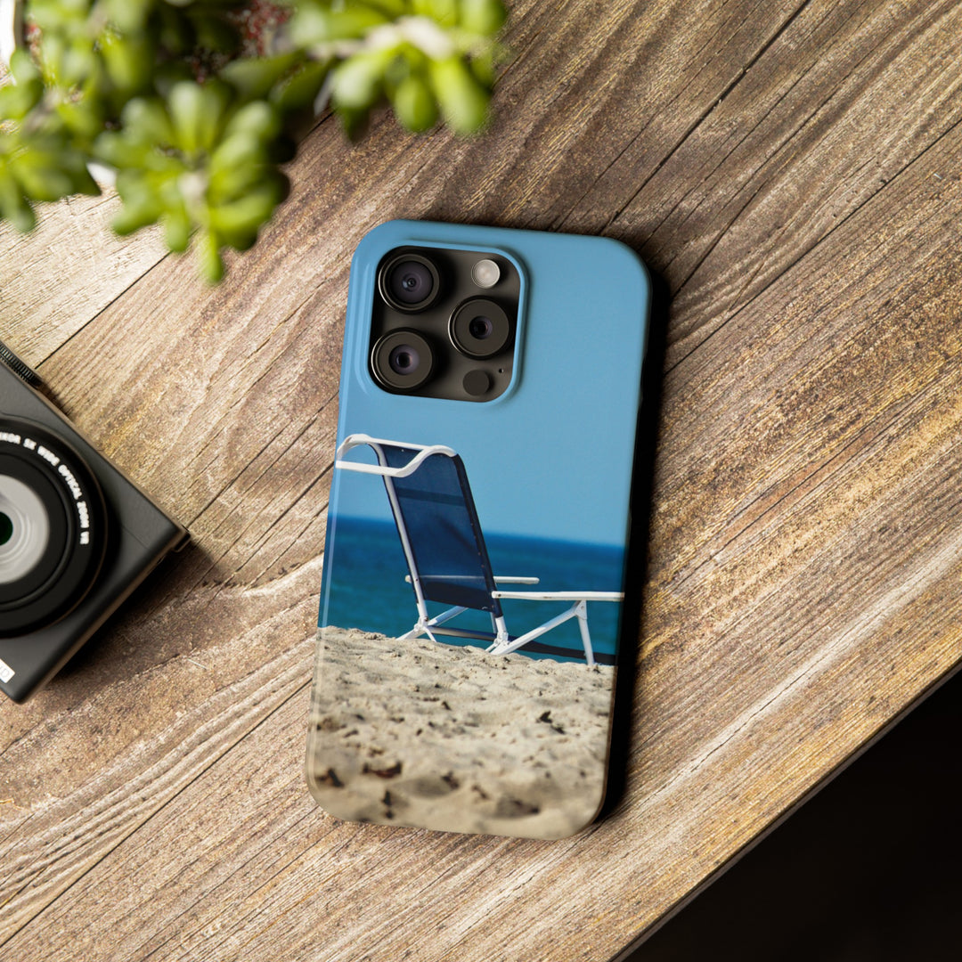 Slim Cute Phone Cases for Iphone - | iPhone 15 Case | iPhone 15 Pro Max Case, Iphone 14 Case, Iphone 14 Pro Max, Iphone 13, Summer Beach Chair - Studio40ParkLane