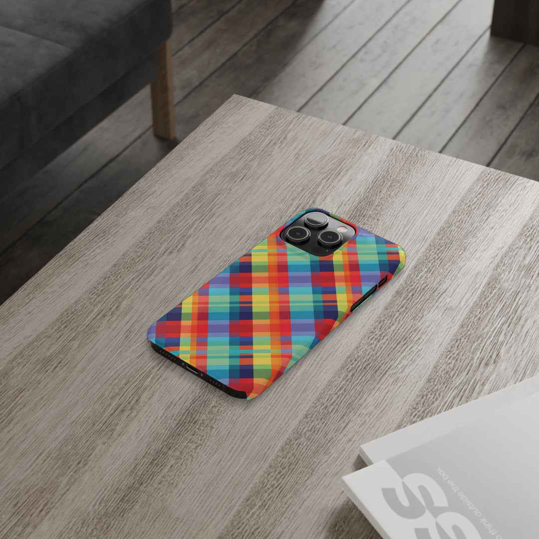 Slim Checkered Plaid Gift for Her Cute Phone Cases for Iphone 16 Pro Max | iPhone 15 Case | iPhone 15 Pro Max Case, Iphone 14, 13, 12, 11, 10, 8, 7 - Studio40ParkLane
