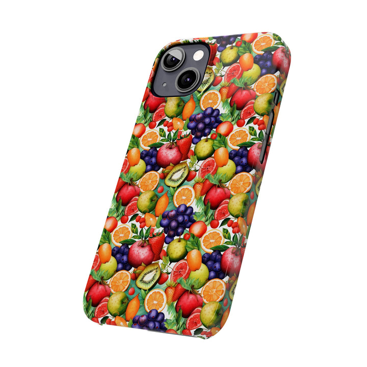 Slim Cute Phone Cases for Iphone | iPhone 15 Case | iPhone 15 Pro Max Case, Iphone 14, Iphone 14 Pro Max, Iphone 13, Summer Fruit Mix Selection - Studio40ParkLane