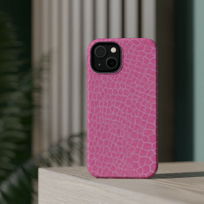 Non Leather Pink Color Pattern Magsafe Cute Phone Case for Iphone Gift for Her,  | iPhone 15 Case | iPhone 15 Pro Max Case, Iphone 14, Iphone 14 Pro Max, Iphone 13, Iphone 16