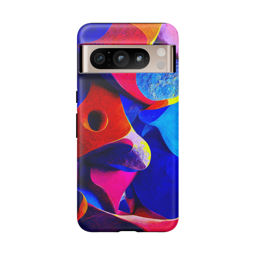 Impact Resistant, Abstract Shapes, Cute Phone Cases for Samsung S24, S23, S22, S21, IPhone 15 pro Iphone 14 pro Iphone 13 IPhone 12 Iphone 11 - Studio40ParkLane