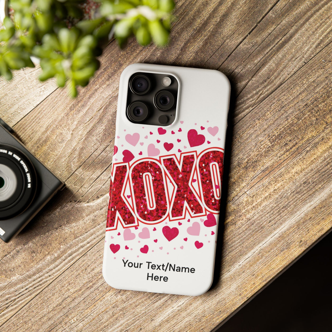 Slim Custom Personalized Valentine Love Gift for Her Cute Phone Cases for Iphone 16 Pro Max | iPhone 15 Case | iPhone 15 Pro Max Case, Iphone 14, 13, 12, 11, 10, 8, 7