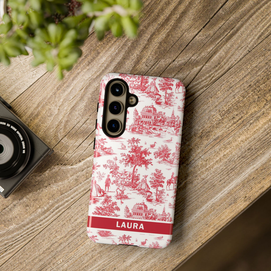 Premium Tough Personalized Initial Custom Gift Cute Phone Cases for Samsung Galaxy S24, S23, S22, S21 Plus, Ultra, Iphone 16, 15, 14 Pro Max - Studio40ParkLane