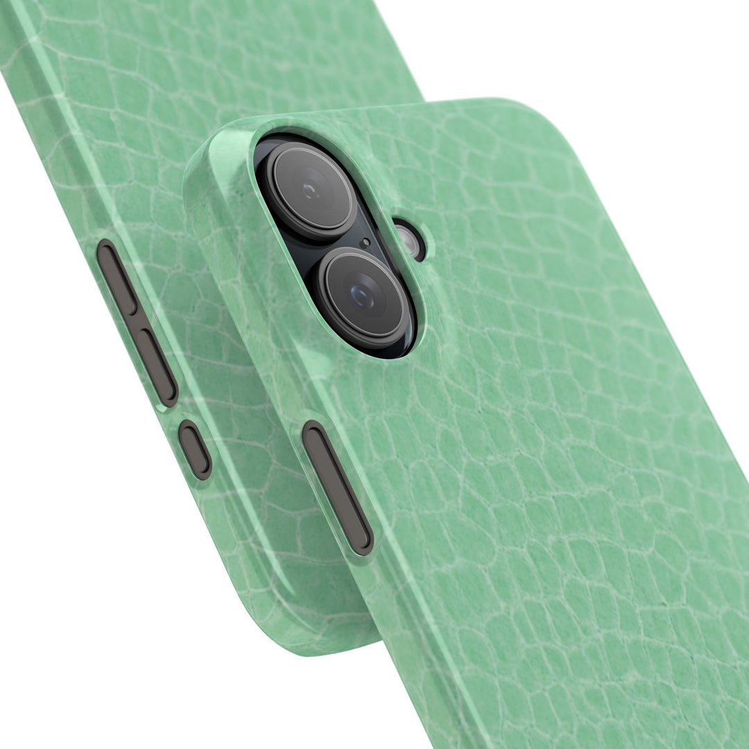 Slim Non Leather Mint Color Pattern Gift for Her Cute Phone Cases for Iphone 16 Pro Max | iPhone 15 Case | iPhone 15 Pro Max Case, Iphone 14, 13, 12, 11, 10, 8, 7 - Studio40ParkLane