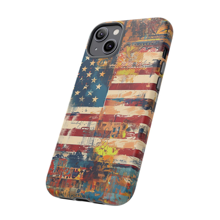Impact Resistant, American Flag, Cute Phone Cases for Samsung S24, S23, S22, S21, IPhone 15 pro Iphone 14 pro Iphone 13 IPhone 12 Iphone 11 - Studio40ParkLane