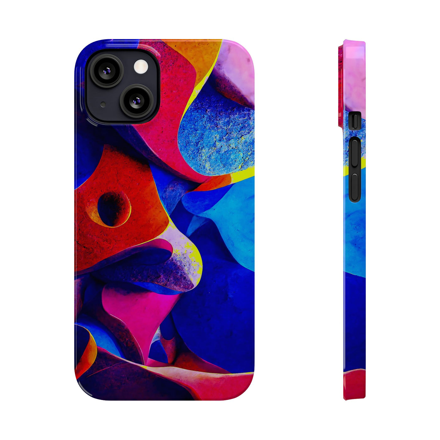 Abstract Shapes Slim Cute Phone Cases for Iphone  | iPhone 15 Case | iPhone 15 Pro Max Case, Iphone 14, Iphone 14 Pro Max, Iphone 13