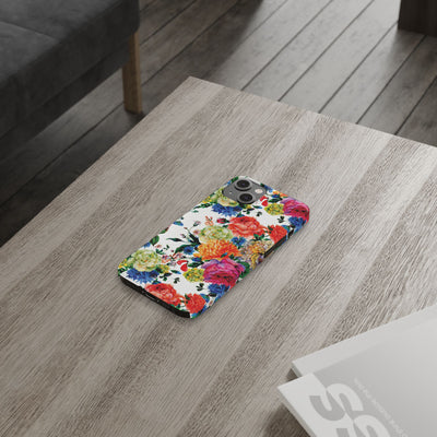 Slim Spring Flowers Gift for Her Cute Phone Cases for Iphone 16 Pro Max | iPhone 15 Case | iPhone 15 Pro Max Case, Iphone 14, 13, 12, 11, 10, 8, 7 - Studio40ParkLane