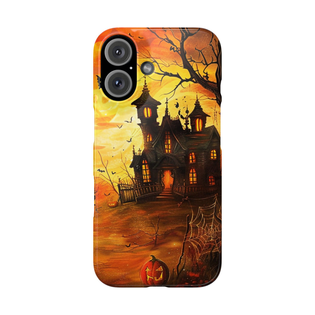 Slim Halloween Spooky Slim Cute Phone Cases for Iphone | iPhone 15 Case | iPhone 15 Pro Max Case, Iphone 14, Iphone 14 Pro Max, Iphone 13 - Studio40ParkLane