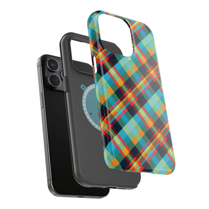 Checkered Plaid Magsafe Gift for Her Cute Phone Case for Iphone, | iPhone 16 | iPhone 15 Pro Max, Iphone 14 Pro Max, 13 12 11 10 9 8 7 - Studio40ParkLane