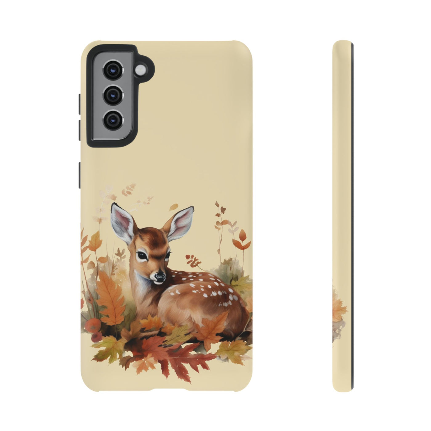 Autumn Fall Deer Gift for Her Cute Phone Case for, Samsung Galaxy S24, S23, S22, S21, IPhone 16 Case | Iphone 15, Iphone 14, IPhone 13 Case