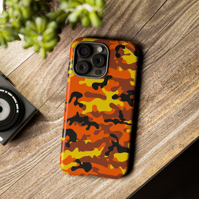 Impact Resistant, Fall camo Camouflage, Cute Phone Cases for Samsung S24, S23, S22, S21, IPhone 15 pro Iphone 14 pro Iphone 13 IPhone 12 Iphone 11