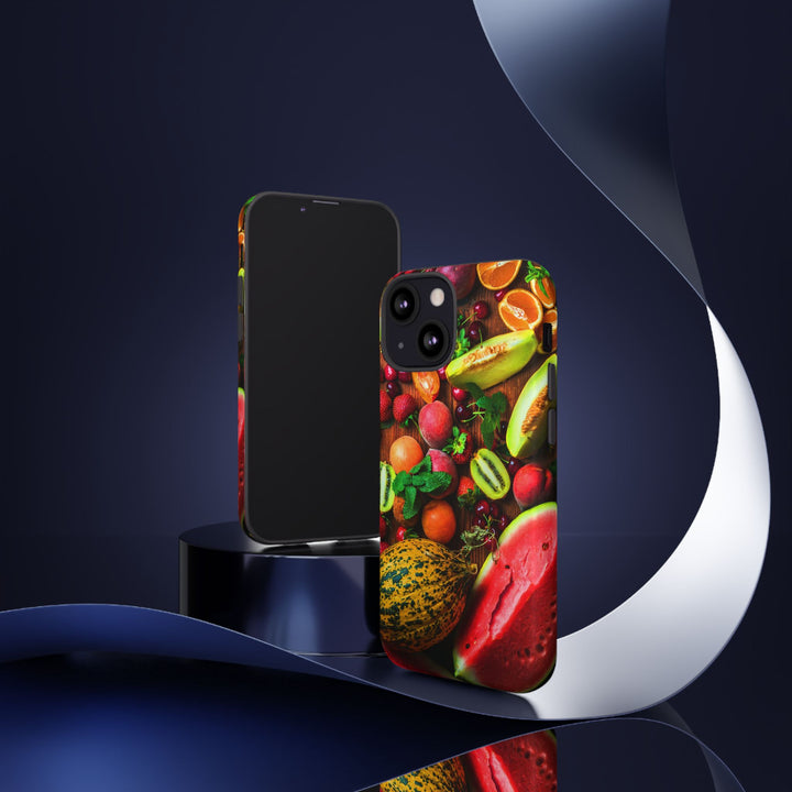Fall Fruit Collage Cute Phone Case for, Samsung Galaxy S24, S23, S22, S21, IPhone 16 Case | Iphone 15, Iphone 14, IPhone 13 Case Mom Dad Gift - Studio40ParkLane