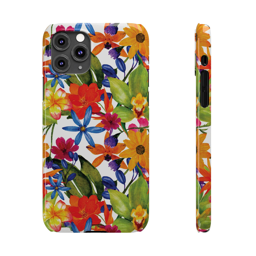 Slim Spring Flowers Gift for Her Cute Phone Cases for Iphone 16 Pro Max | iPhone 15 Case | iPhone 15 Pro Max Case, Iphone 14, 13, 12, 11, 10, 8, 7 - Studio40ParkLane