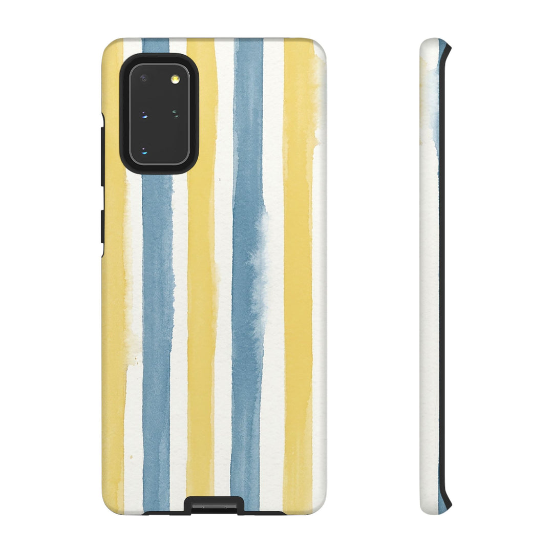 Tough Cute Yellow Stripes Phone Case, for IPhone 17 Pro Max | Iphone 17 Air, Iphone 16, IPhone 15, 14 13 12, Samsung Galaxy S26, S25, S24, S23 - Studio40ParkLane