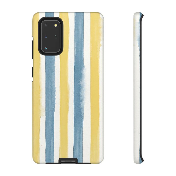 Tough Cute Yellow Stripes Phone Case, for IPhone 17 Pro Max | Iphone 17 Air, Iphone 16, IPhone 15, 14 13 12, Samsung Galaxy S26, S25, S24, S23 - Studio40ParkLane