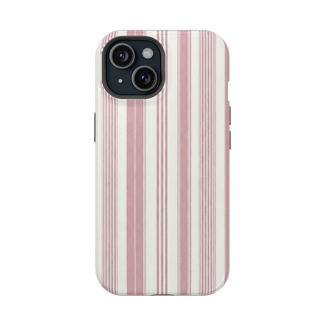 MagSafe Cute Phone Case, Coastal Striped Phone Case for iPhone 17 16 15 14 13 12 Pro Max, Samsung S26 S25 S24 Ultra case - Studio40ParkLane