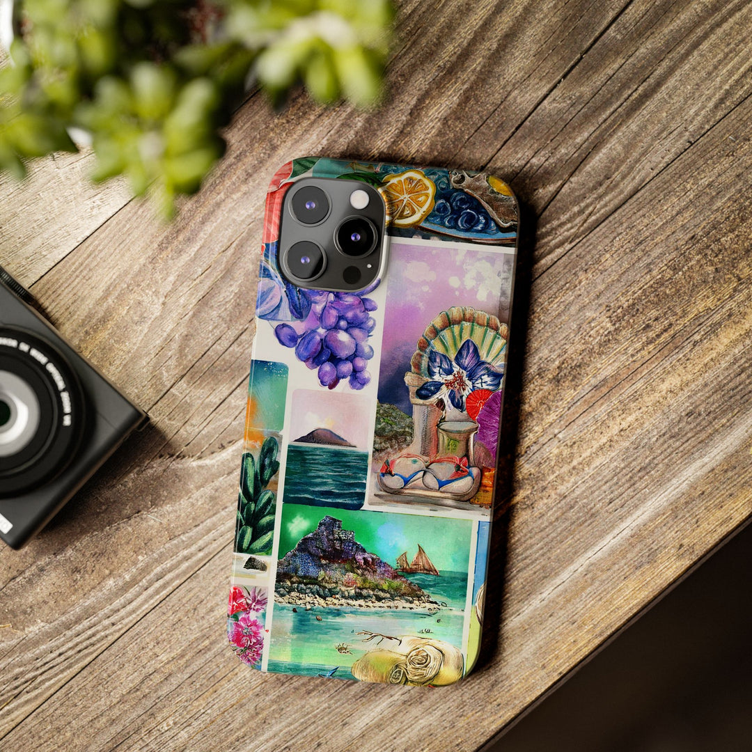 Slim Travel Coquette Collage Cute Phone Cases for Iphone | iPhone 15 Case | iPhone 15 Pro Max Case, Iphone 14, Iphone 14 Pro Max, Iphone 13 - Studio40ParkLane
