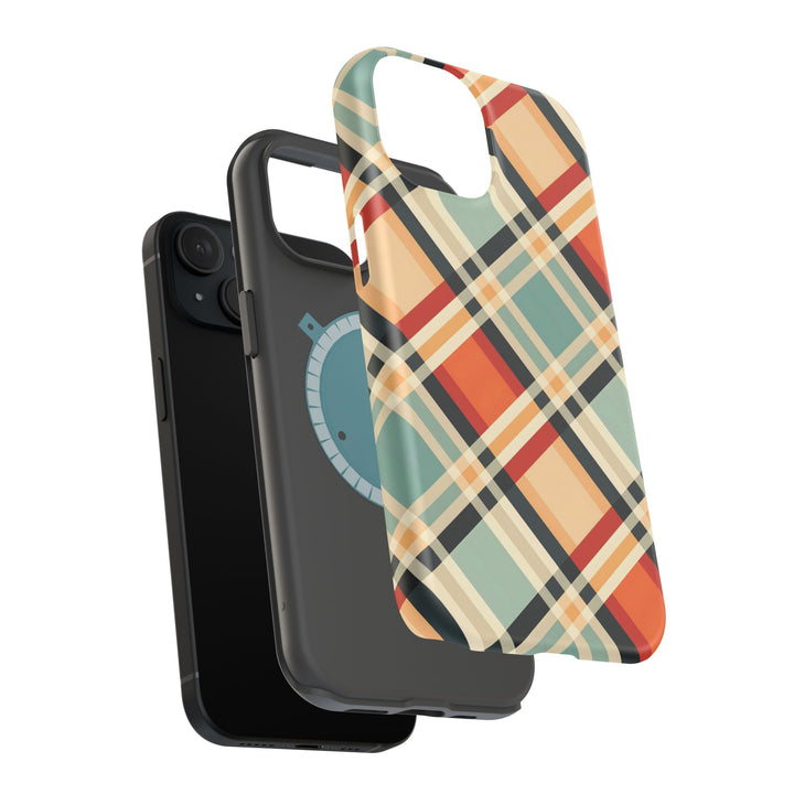 Checkered Plaid Magsafe Gift for Her Cute Phone Case for Iphone, | iPhone 16 | iPhone 15 Pro Max, Iphone 14 Pro Max, 13 12 11 10 9 8 7 - Studio40ParkLane