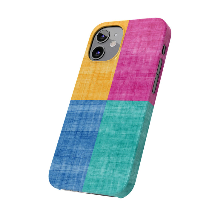 Slim Cute Phone Cases for Iphone | iPhone 15 Case | iPhone 15 Pro Max Case, Iphone 14, Iphone 14 Pro Max, Iphone 13, Abstract Color Blocks - Studio40ParkLane