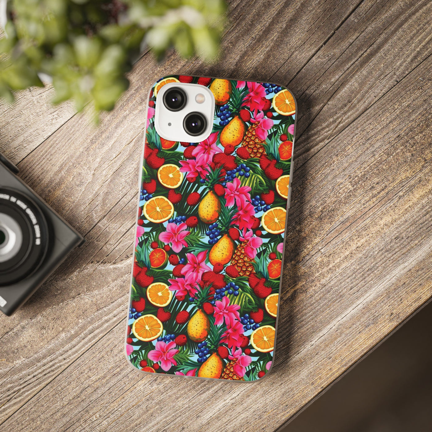 Cute Flexi Phone Cases, For Iphones and Samsung Galaxy Phones, Summer Mixed Fruit, Galaxy S23 Phone Case, Samsung S22 Case, Samsung S21, Iphone 15, Iphone 14, Iphone 13