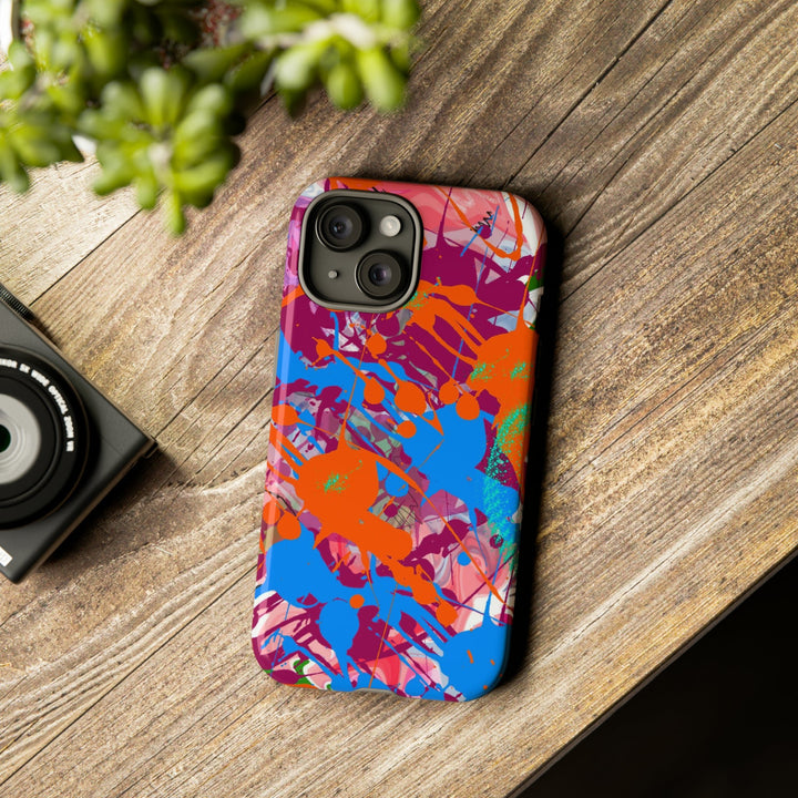 Cute IPhone Case | iPhone 15 Case | iPhone 15 Pro Max Case, Iphone 14 Case, Iphone 14 Pro Max Case IPhone Case for Art Lovers Fall Paint Splash - Studio40ParkLane