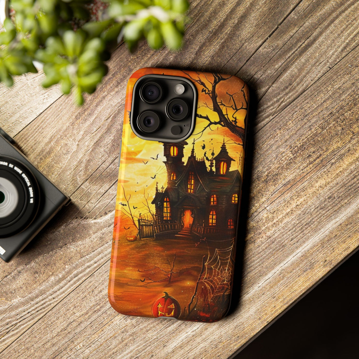 Halloween Spooky Impact Resistant, Cute Phone Cases for Samsung S24, S23, S22, S21, IPhone 15 pro Iphone 14 pro Iphone 13 IPhone 12 Iphone 11