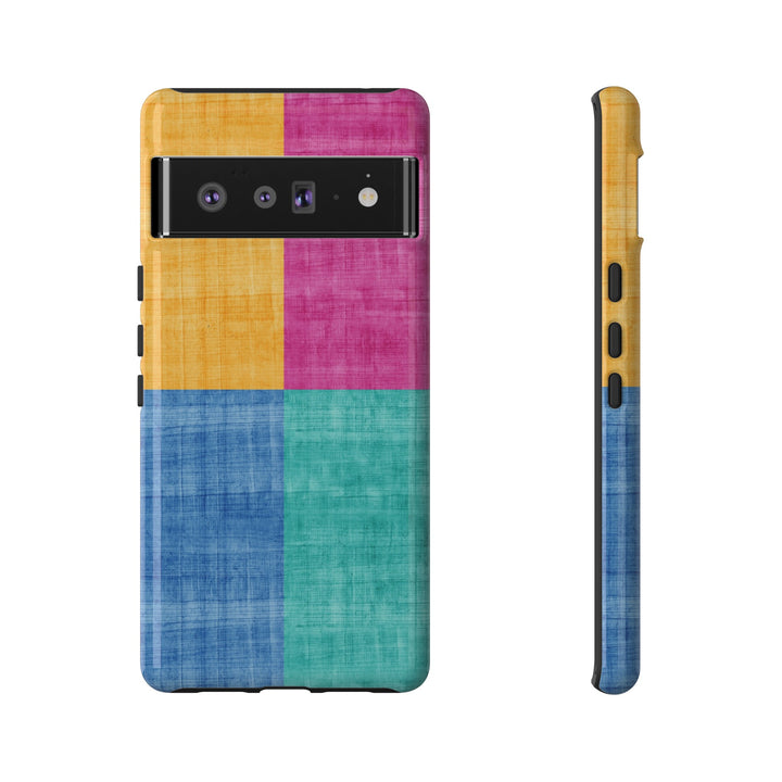 Impact Resistant, Colored Shapes, Cute Phone Cases for Samsung S24, S23, S22, S21, IPhone 15 pro Iphone 14 pro Iphone 13 IPhone 12 Iphone 11 - Studio40ParkLane