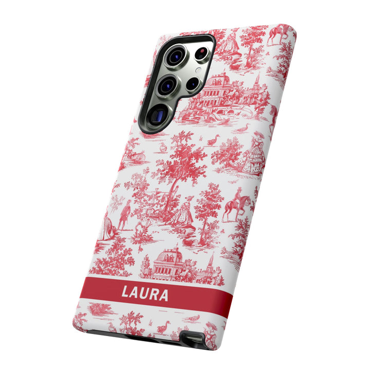 Premium Tough Personalized Initial Custom Gift Cute Phone Cases for Samsung Galaxy S24, S23, S22, S21 Plus, Ultra, Iphone 16, 15, 14 Pro Max - Studio40ParkLane