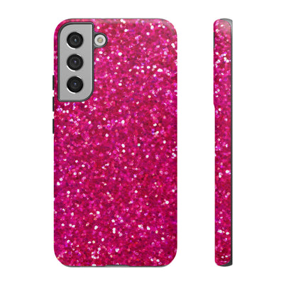 Pink Glitter Cute Phone Case, for IPhone 16 pro Max | Iphone 15, Iphone 14, IPhone 13 Case, 11 8 7, Samsung Galaxy S24, S23, S22, S21, 2 Layer Protection