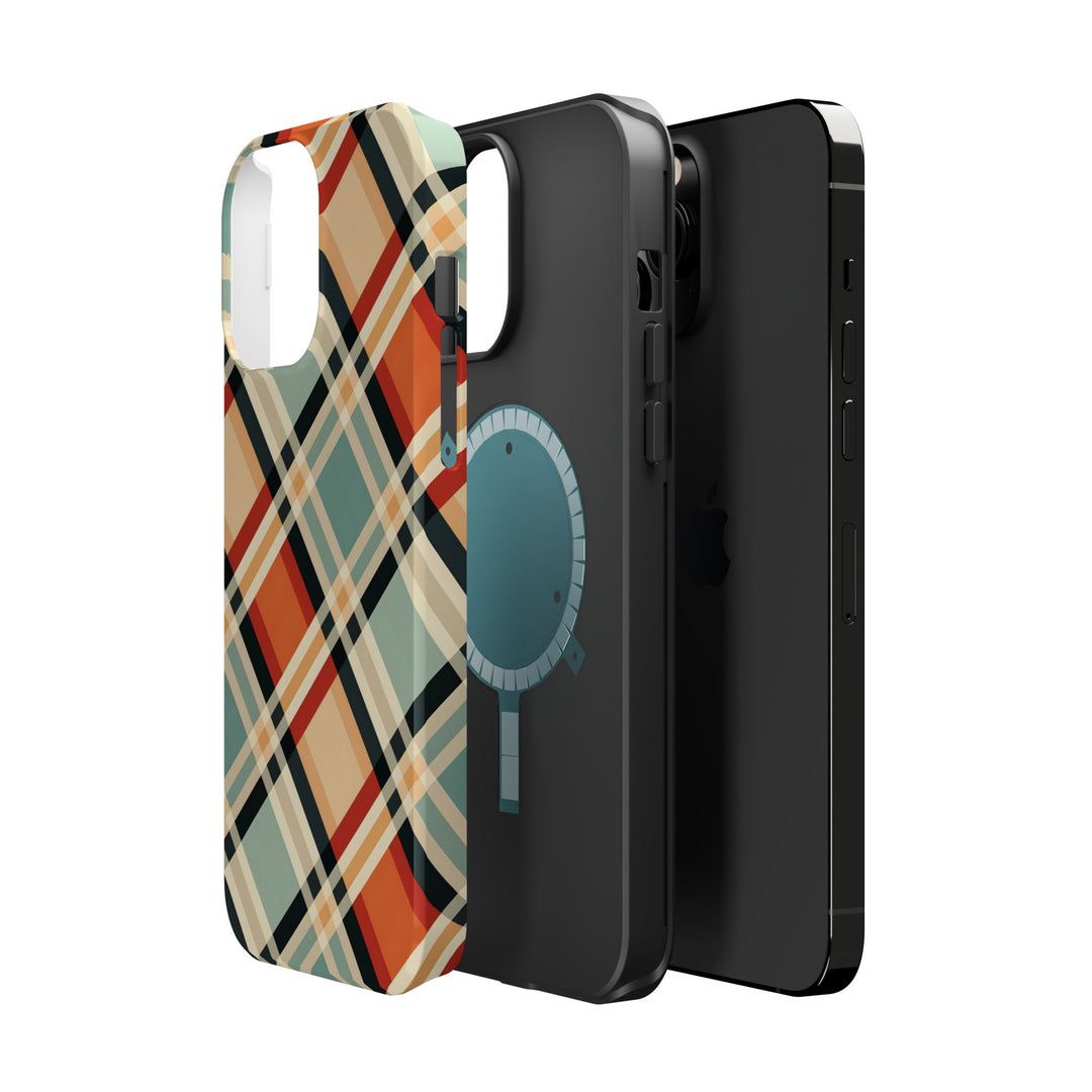 Checkered Plaid Magsafe Gift for Her Cute Phone Case for Iphone, | iPhone 16 | iPhone 15 Pro Max, Iphone 14 Pro Max, 13 12 11 10 9 8 7 - Studio40ParkLane
