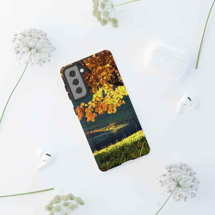 Impact Resistant, Fall Leaves Collage, Cute Phone Cases for Samsung S24, S23, S22, S21, IPhone 15 pro Iphone 14 pro Iphone 13 IPhone 12 Iphone 11 - Studio40ParkLane