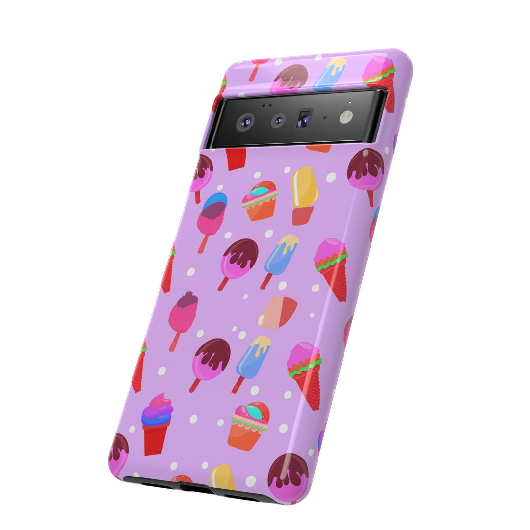 Cute Samsung Case | Cool Iphone Case | Summer Pink Ice - Cream, Samsung S24, S23, S22, S21, IPhone 15 Case | Iphone 14 Case, Iphone 13 Case - Studio40ParkLane