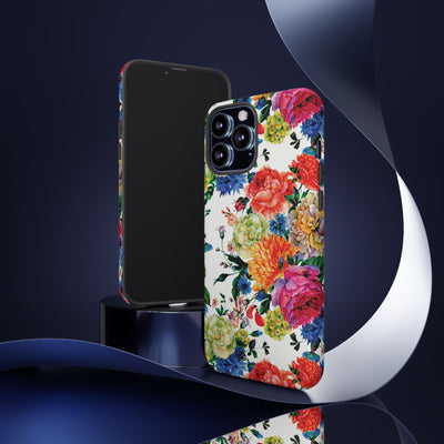 Premium Tough Spring Flowers Cute Phone Cases for Samsung S24, S23, S22, S21, S20, Plus and Ultra, Iphone 16 Pro Max,15, 14, 13, 12, 11, 10 - Studio40ParkLane