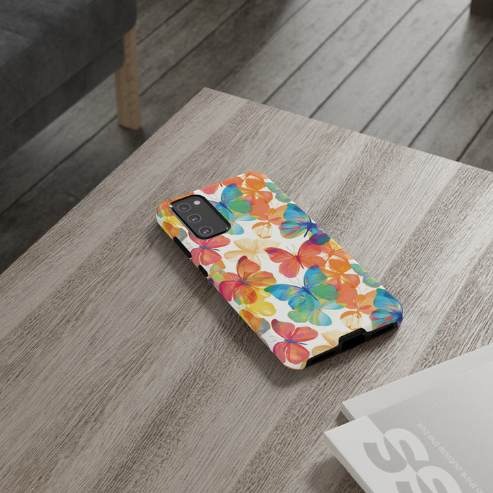 Cute Samsung Case | Cool Iphone Case | Summer Bright Butterflies, Samsung S24, S23, S22, S21, IPhone 15 Case | Iphone 14 Case, Iphone 13 Case - Studio40ParkLane