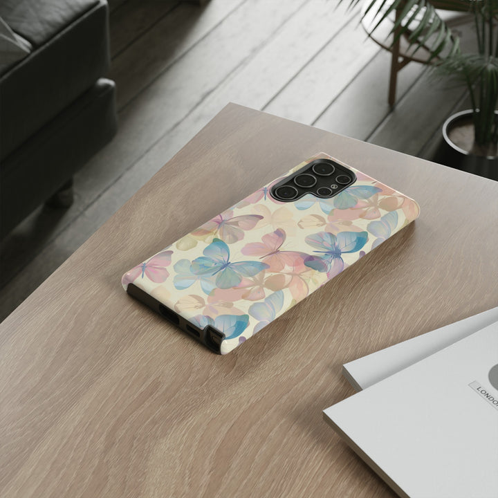 Cute Samsung Case | Cool Iphone Case | Summer Pastel Butterflies, Samsung S24, S23, S22, S21, IPhone 15 Case | Iphone 14 Case, Iphone 13 Case - Studio40ParkLane