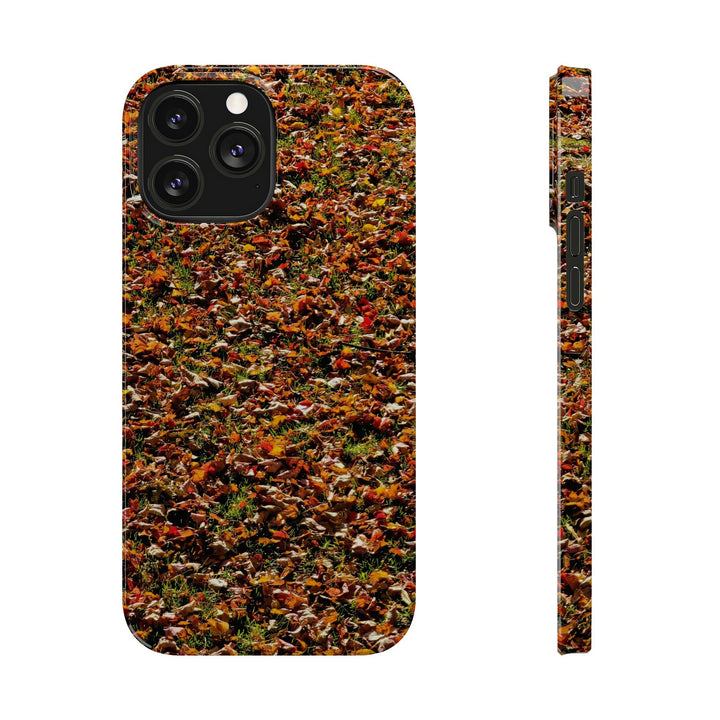 Slim Cute Phone Cases for Iphone - | iPhone 15 Case | iPhone 15 Pro Max Case, Iphone 14 Case, Iphone 14 Pro Max, Iphone 13, New England Fall Leaves - Studio40ParkLane