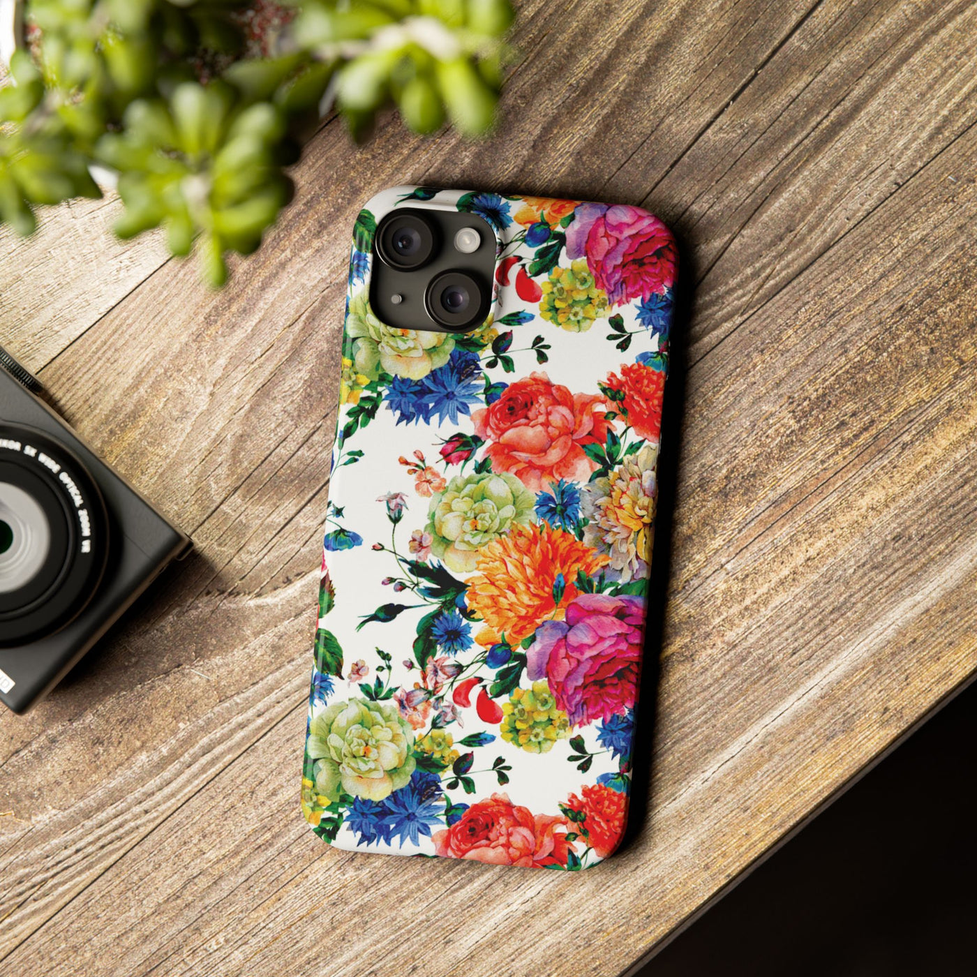 Slim Spring Flowers Gift for Her Cute Phone Cases for Iphone 16 Pro Max | iPhone 15 Case | iPhone 15 Pro Max Case, Iphone 14, 13, 12, 11, 10, 8, 7 - Studio40ParkLane