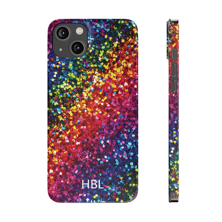 Slim Personalized Slim Muted Faux Play on Glitter Effect Cute Phone Cases for Iphone 16 Pro Max | iPhone 15 Case | iPhone 15 Pro Max Case, Iphone 14, Iphone 14 Pro Max, Iphone 13 12 11 8 7 - Studio40ParkLane