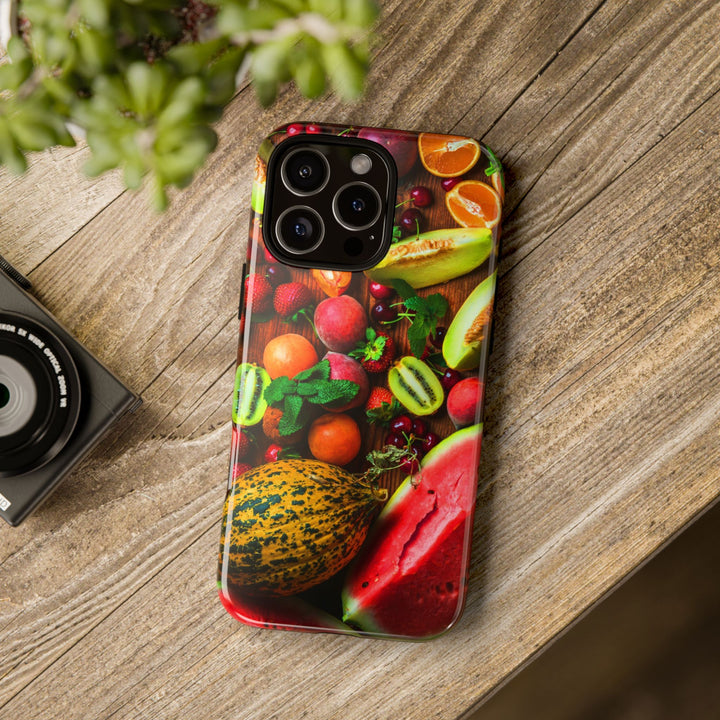 Fall Fruit Collage Cute Phone Case for, Samsung Galaxy S24, S23, S22, S21, IPhone 16 Case | Iphone 15, Iphone 14, IPhone 13 Case Mom Dad Gift - Studio40ParkLane