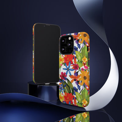 Premium Tough Spring Flowers Cute Phone Cases for Samsung S24, S23, S22, S21, S20, Plus and Ultra, Iphone 16 Pro Max,15, 14, 13, 12, 11, 10 - Studio40ParkLane