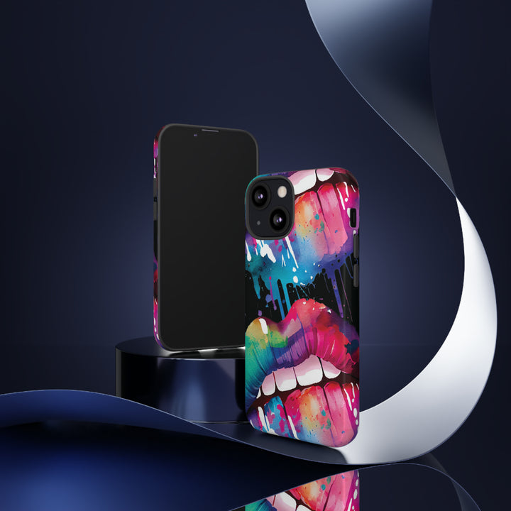 Cute IPhone Case | iPhone 15 Case | iPhone 15 Pro Max Case, Iphone 14 Case, Iphone 14 Pro Max Case IPhone Case for Art Lovers, Lips Smile - Studio40ParkLane