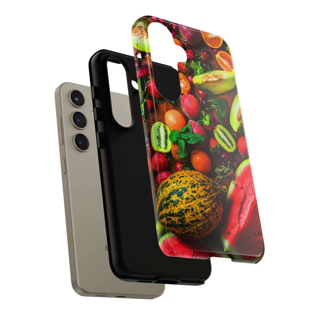 Fall Fruit Collage Cute Phone Case for, Samsung Galaxy S24, S23, S22, S21, IPhone 16 Case | Iphone 15, Iphone 14, IPhone 13 Case Mom Dad Gift - Studio40ParkLane