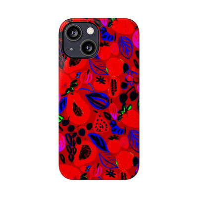 Trendy Fall Fruit Gift for Her Cute Phone Cases for Iphone 16 | iPhone 15 Case | iPhone 15 Pro Max Case, Iphone 14, Iphone 14 Pro Max, Iphone 13, Slim