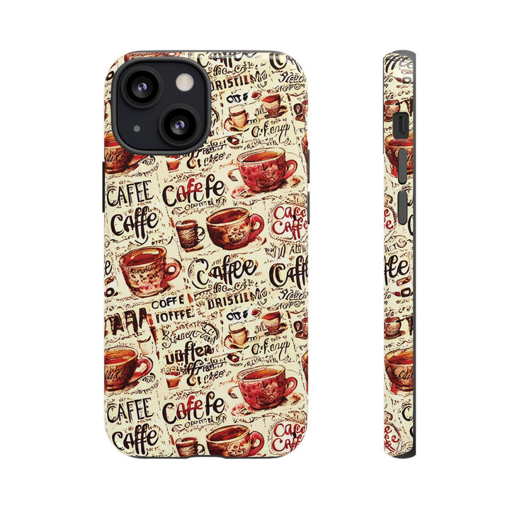 Cute IPhone Case | Paris Coffee Cup, iPhone 15 Case | iPhone 15 Pro Case, Iphone 14 Case, Iphone 14 Pro Max Case, Protective Iphone Case - Studio40ParkLane