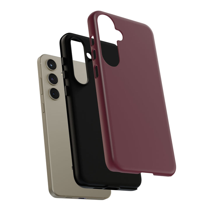 Premium Tough Burgundy Maroon Red Gift for Her Cute Phone Cases for Samsung S25 S24, S23, S22, S21, Iphone, 16, 15, 14, 13 Pro Max Ultra - Studio40ParkLane