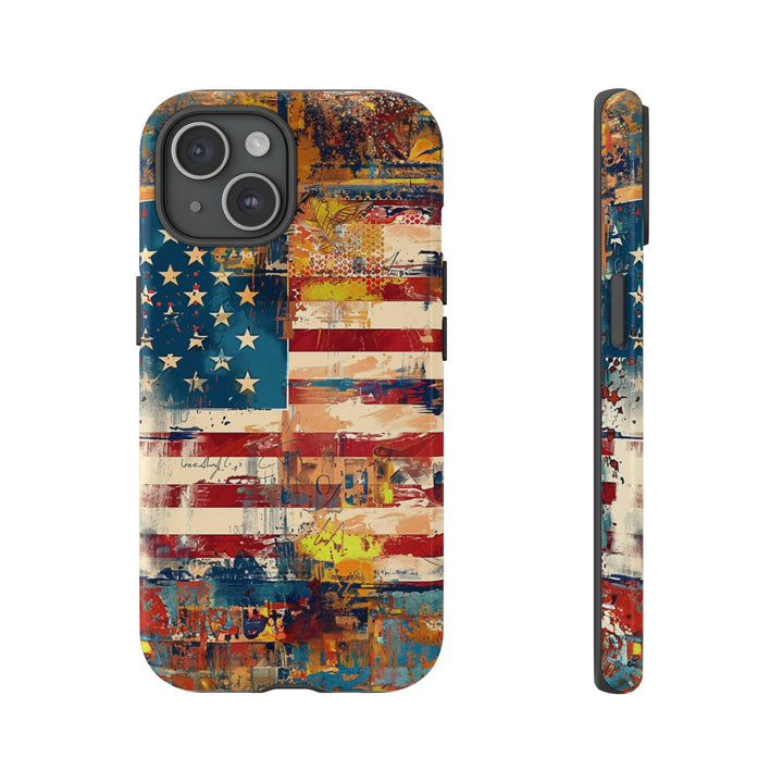 Impact Resistant, American Flag, Cute Phone Cases for Samsung S24, S23, S22, S21, IPhone 15 pro Iphone 14 pro Iphone 13 IPhone 12 Iphone 11 - Studio40ParkLane